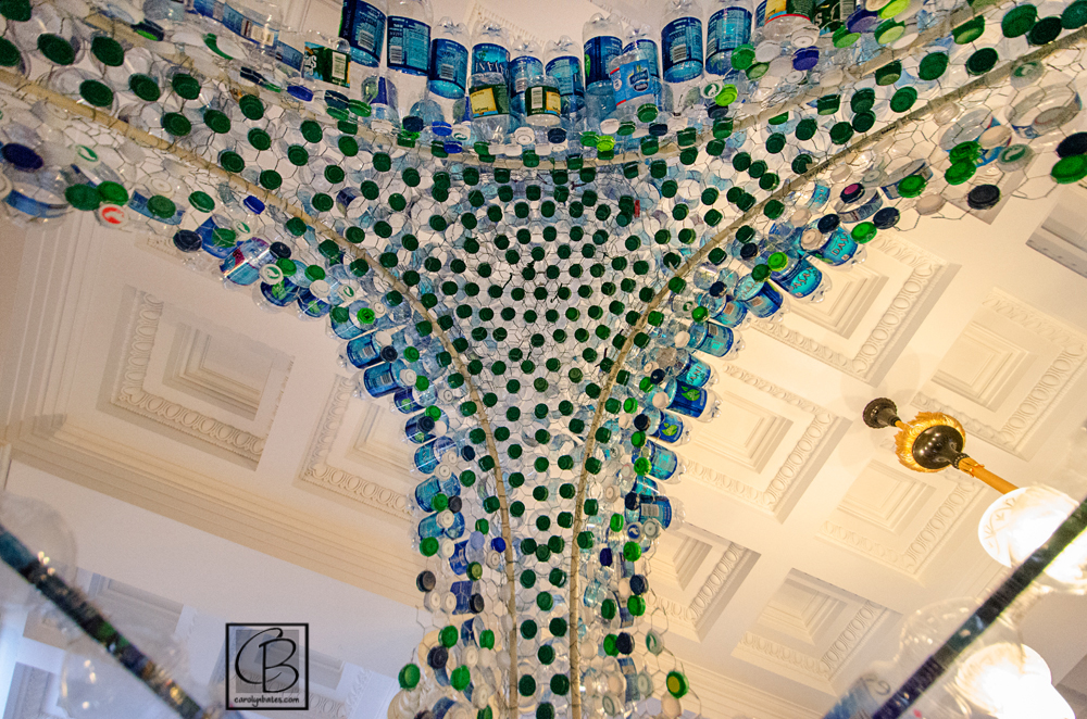 Vermont Water Bottle Ban Sculpture: Editorial : Vermont Photographer Carolyn Bates