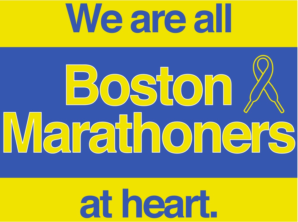 We are All Boston Marathoners At Heart