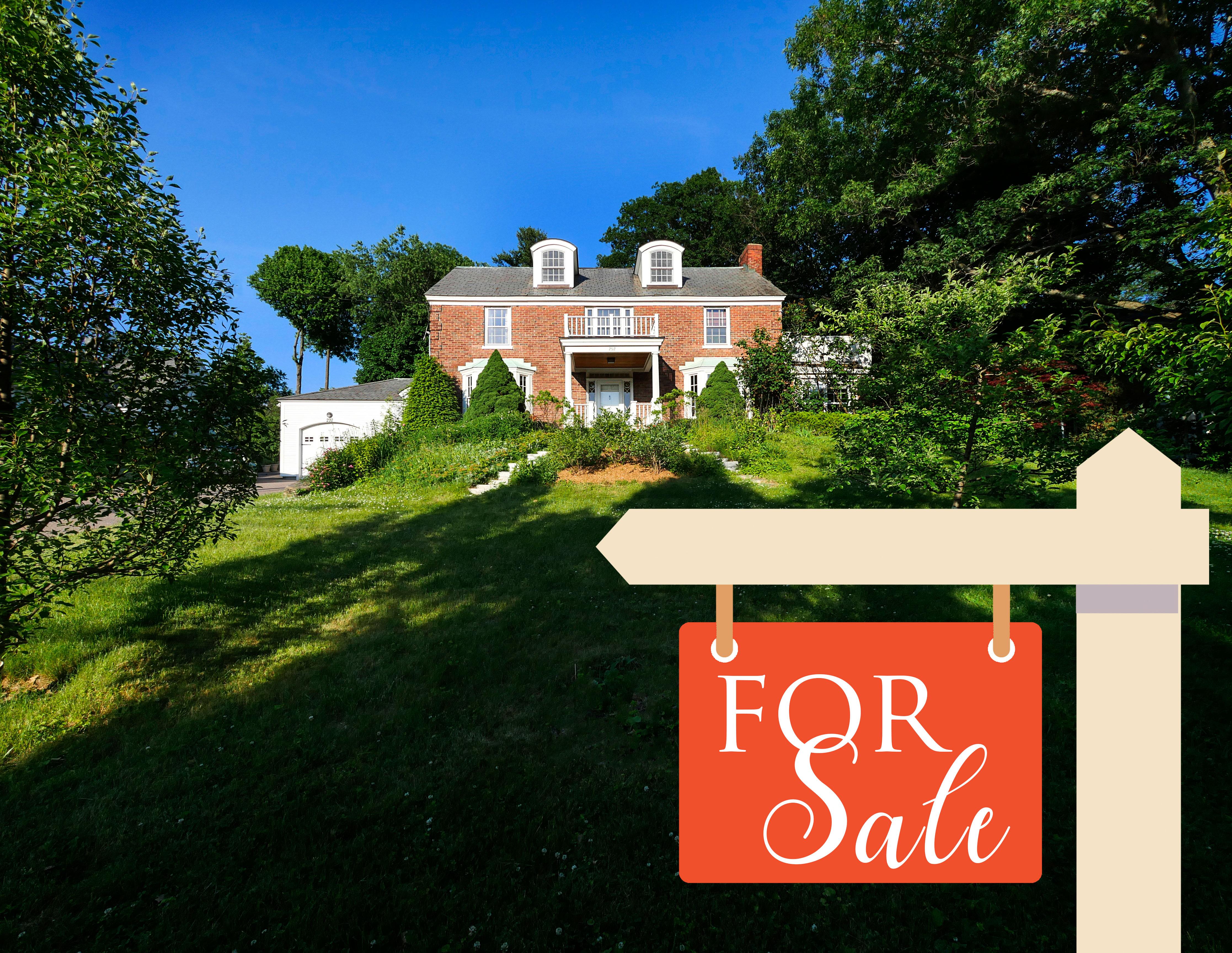 Hill Section Colonial For Sale