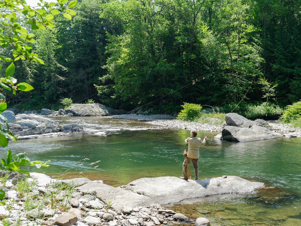 Jerry Johnson fishing