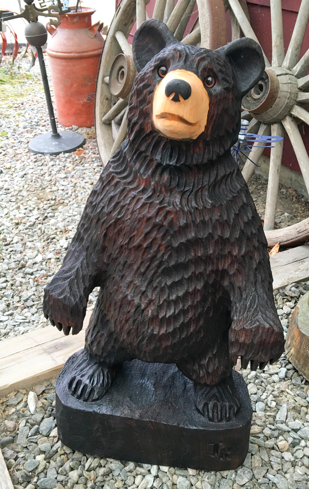 Where the Bears Are - Charlie O’Brien - Wooden Bear Carving