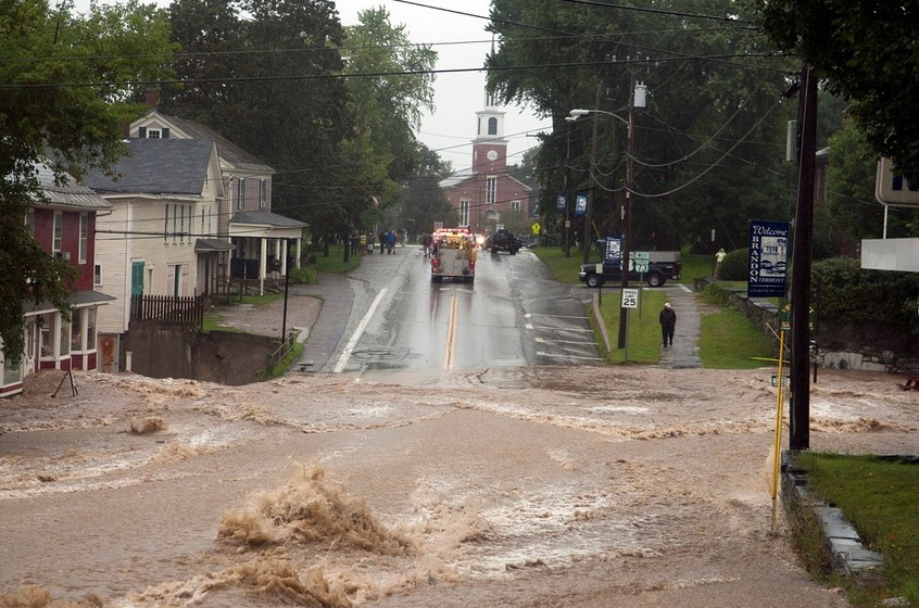 Vermont Flood Damage after Irene - Photos by Caleb Kenna