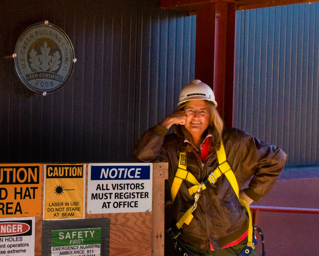 Carolyn Bates at Dealer.com Construction Site