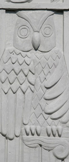 Theater Detail of Owl