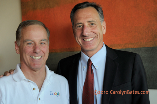 Peter Shumlin and Howard Dean